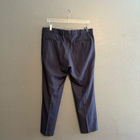 Z Zegna 100% Wool Plaid Trouser Size 32 - Picture 2 of 4